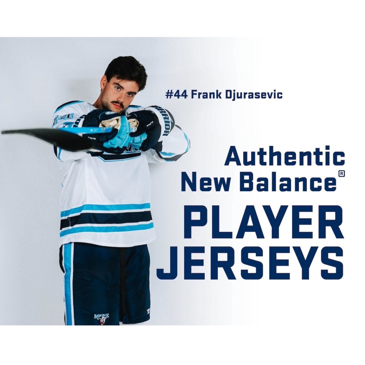 Authentic New Balance Men's NIL Player Name Hockey Jersey